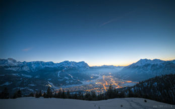 Winterlandschaft-Garmisch